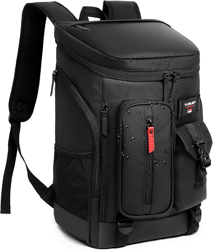 TUGUAN Cooler Backpack 36 Cans Insulated Leak Proof Lightweight Lunch Backpack by TUGUANtravelgymbag