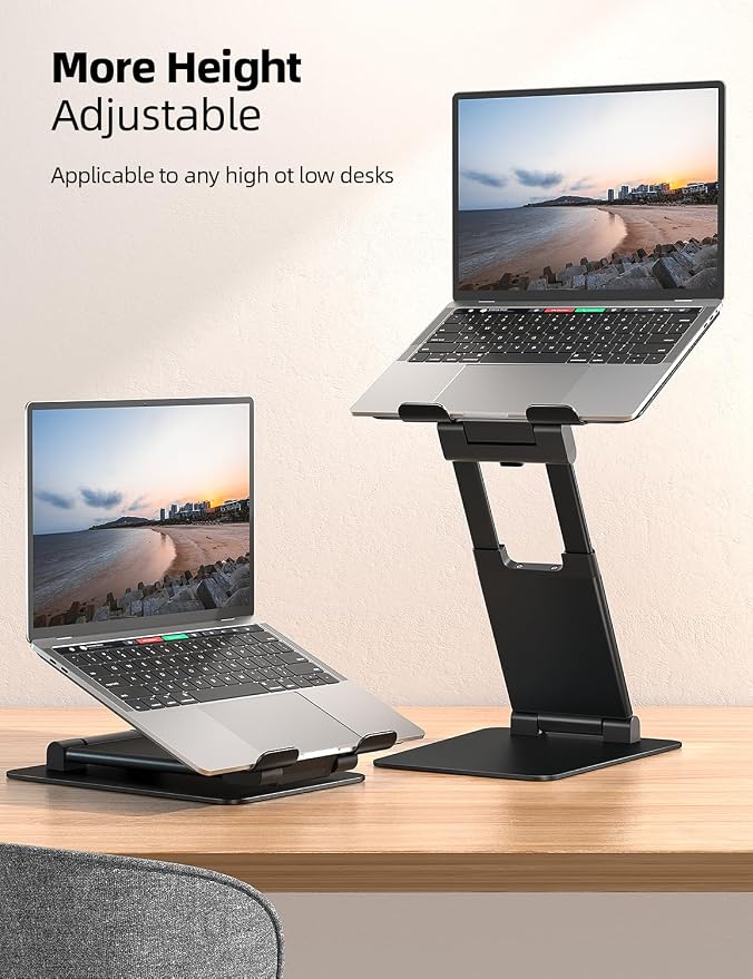 Nulaxy Height Adjustable Laptop Stand - Image 3