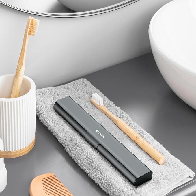 Aluminum Toothbrush Travel Case, Portable Travel Toothbrush Holder, Durable - Image 7