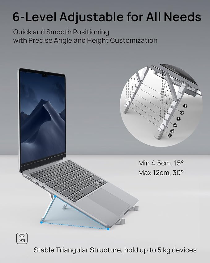 SODI Ultra Compact Foldable Laptop Stand - Image 3
