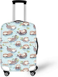 Otter Print Suitcase Cover Fit 26-29 Inch Travel Luggage Covers by Dremagia