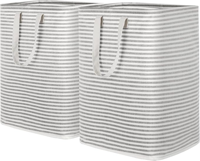 Lifewit 2 Pack Laundry Hamper Large Collapsible Laundry Baskets, Freestanding by Lifewit