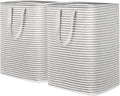 Lifewit 2 Pack Laundry Hamper Large Collapsible Laundry Baskets, Freestanding by Lifewit