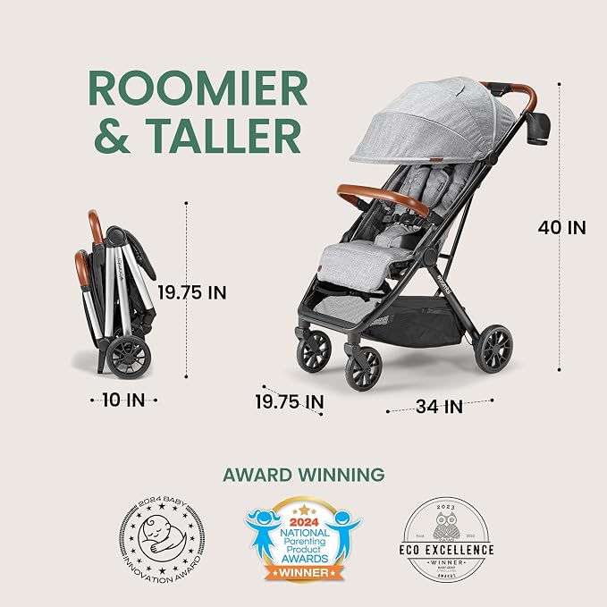 Bombi Bēbee V2 Lightweight Baby Stroller - Image 4