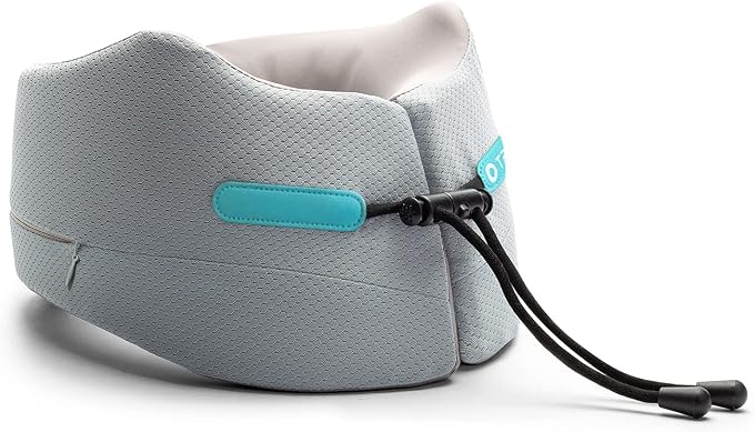 GOLDORANGE Travel Pillow Neck Chin Head Support Best Memory Foam Airplane Neck - Image 9