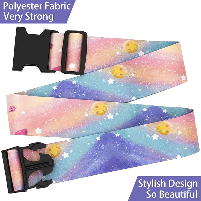 Milky Way Galaxy Luggage Straps - Image 5