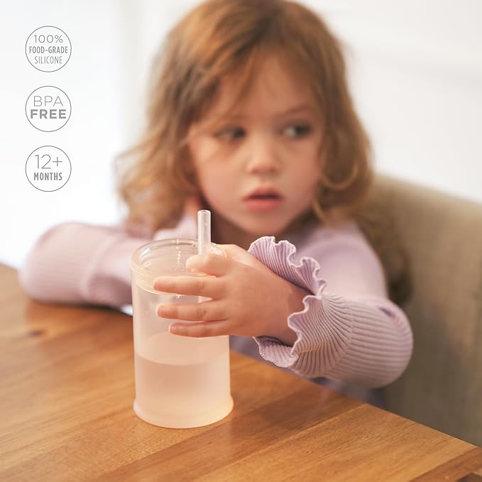 Olababy Clear View Silicone Training Cup - Image 4