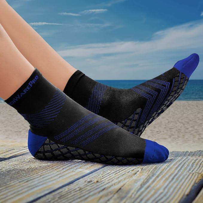 TechWare Pro Plantar Fasciitis Socks – Cushion Ankle Compression Socks Women & - Image 6