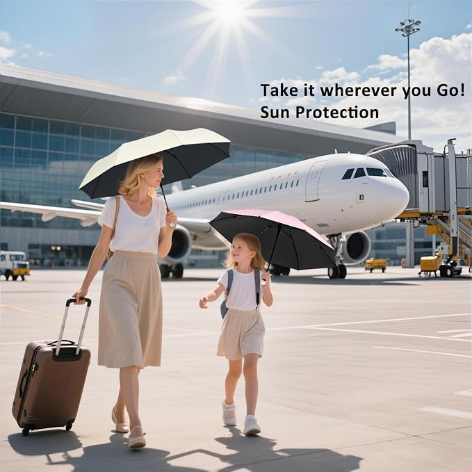 BAODINI Travel Mini Umbrella for Purse - Image 3