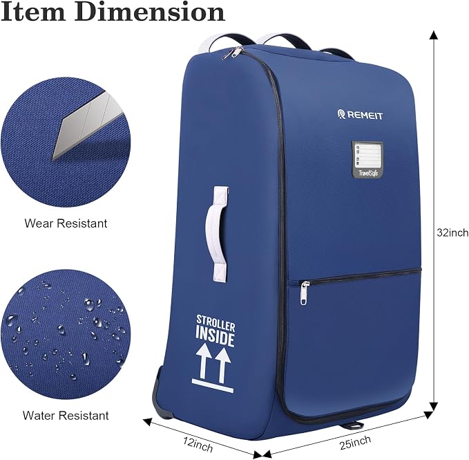 Stroller Bag for Airplane, Stroller Travel Bag Compatible - Image 3