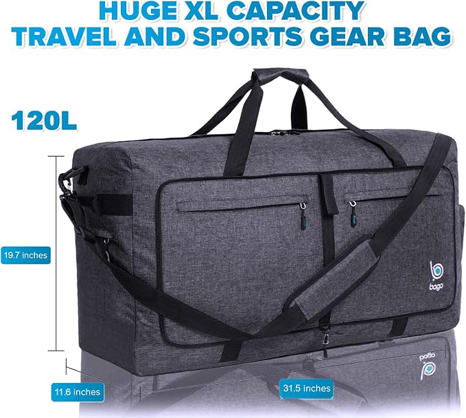 Bago Large Foldable Duffel Bags - Image 5