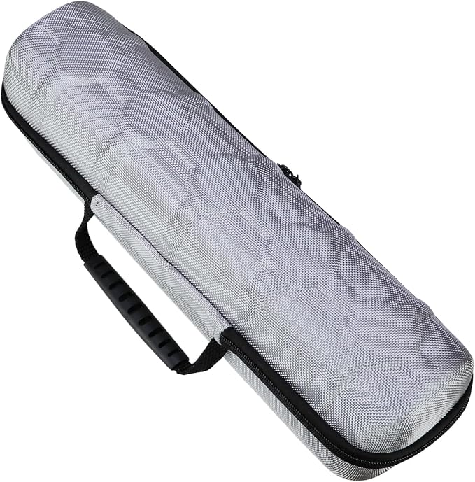 Juntan 5 Slots Hard Watch Travel Case, Portable Nylon Travel Watch Roll Case - Image 7