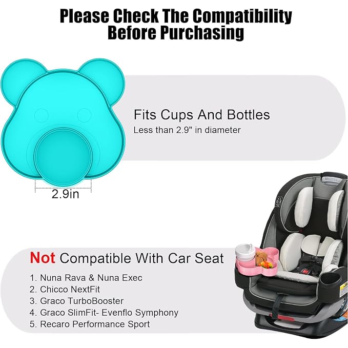 BlueOrigin Car Seat Snack Tray - Image 8