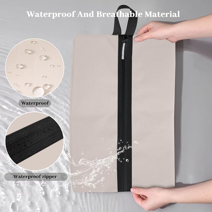 Smell Proof Shoe Bag for Travel Water-Resistant Lightweight Dustproof Golf - Image 5