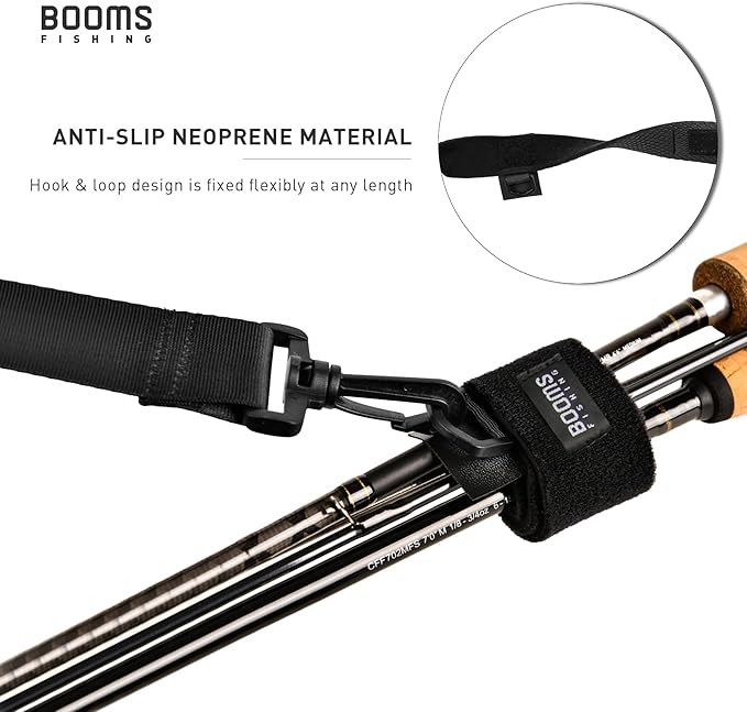 Booms Fishing RS4 Rod Carrier Strap Sling Shoulder Belt - Image 5