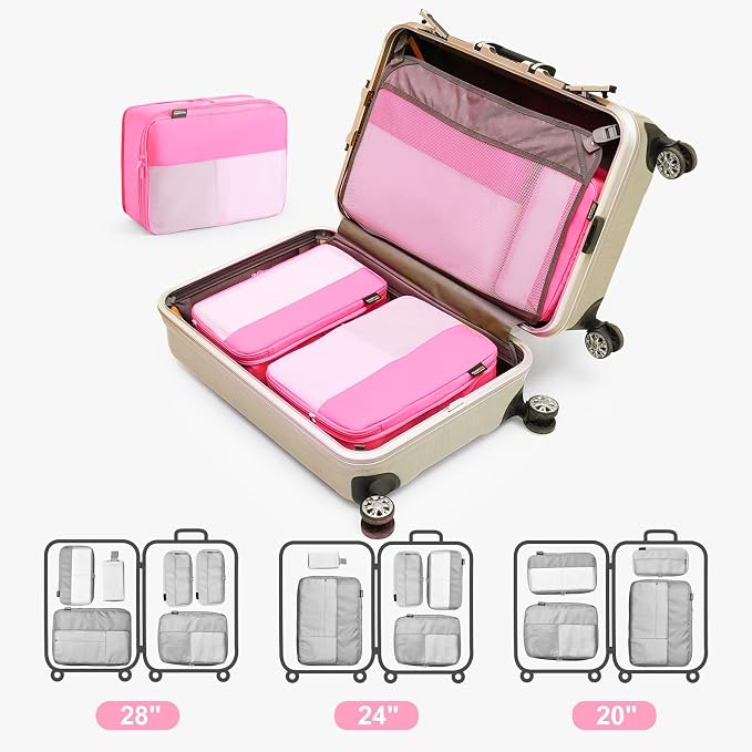 4 Set Compression Packing Cubes - Image 7