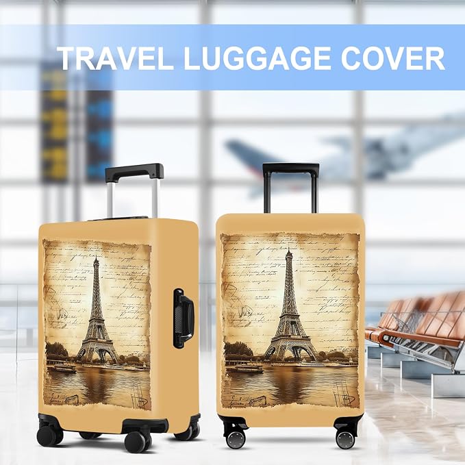 Luggage Cover Washable Suitcase Protector Anti-scratch Suitcase cover Fits - Image 5