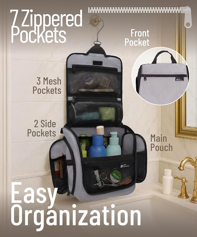 D&D Hanging Travel Toiletry Bag - Image 3