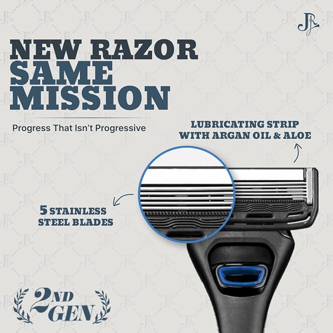 Jeremy's Razors for Men: Precision 5 Blade Razor - Image 3