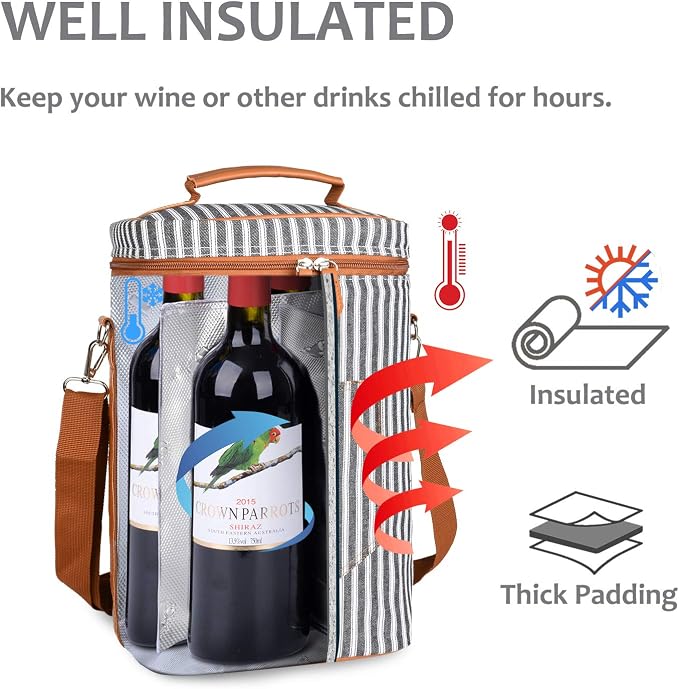 Tirrinia 4 Bottle Wine Gift carrier - Image 2