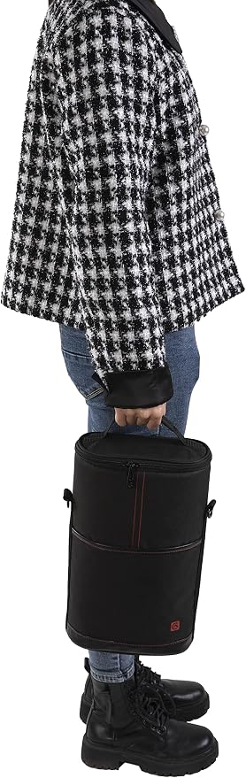 ALLCAMP 2 Bottle Wine Tote Carrier - Image 6