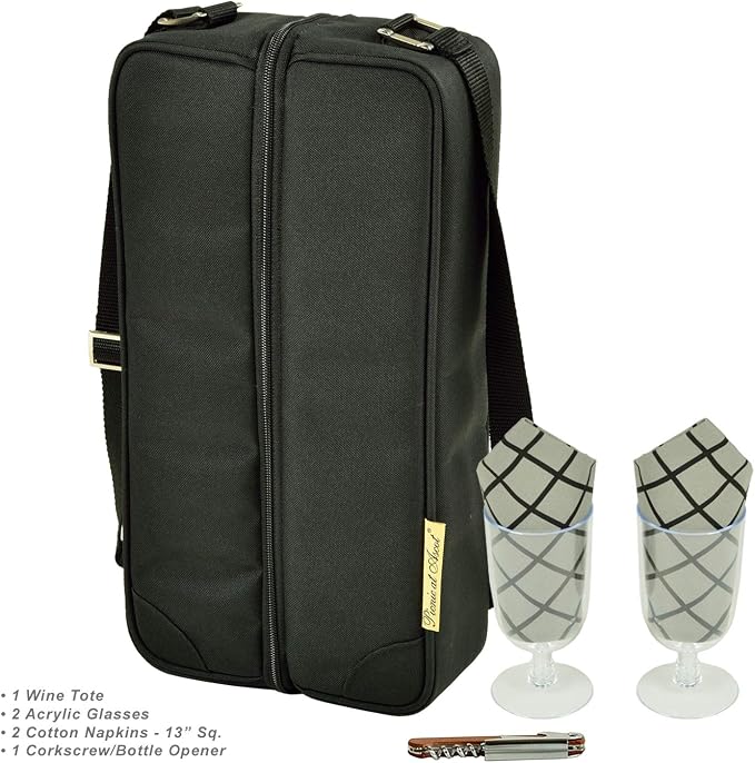 Picnic at Ascot Insulated Wine Tote - Image 3