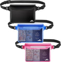 HEETA Waterproof Fanny Pack, Waterproof Pouch Dry Bag 2/3/4 Pack by HEETA