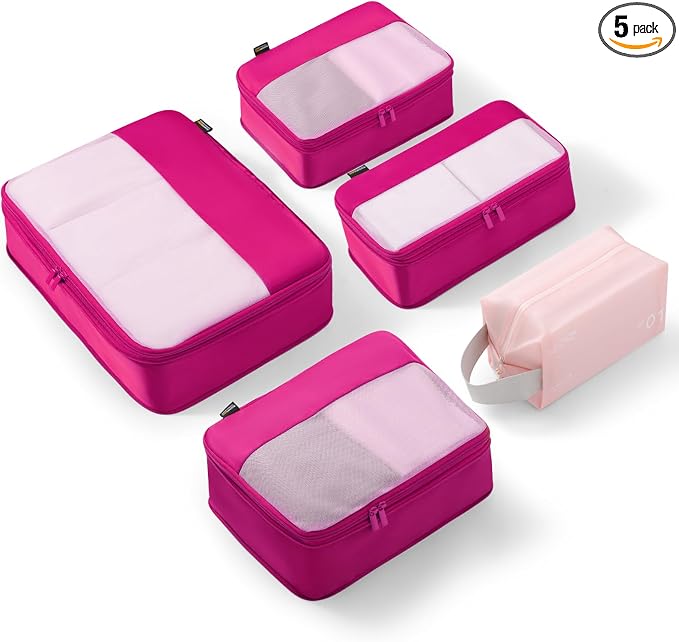 5 Set Compression Packing Cubes by SOARSAIL