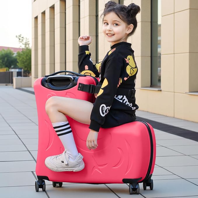 Ride on Hard Shell Kids Luggage - Image 6