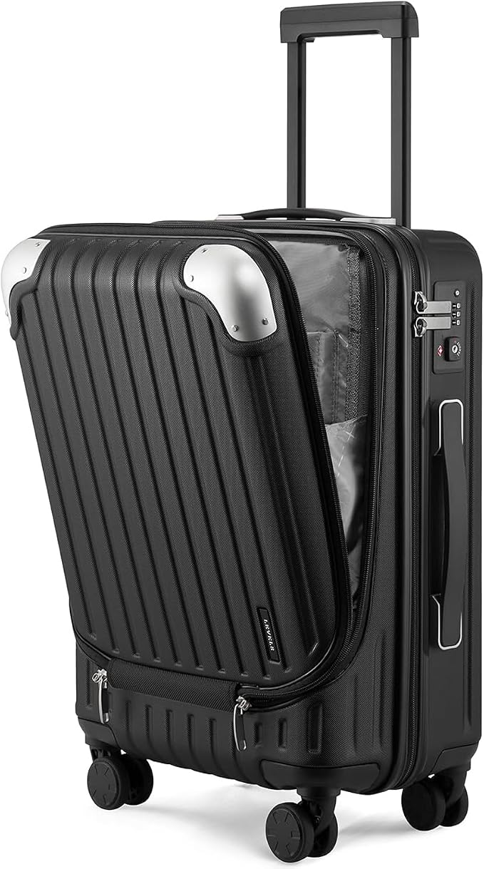 LEVEL8 Grace Carry on Luggage, 20 Inch Hard Shell Suitcases by LEVEL8