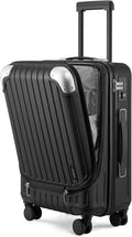 LEVEL8 Grace Carry on Luggage, 20 Inch Hard Shell Suitcases by LEVEL8