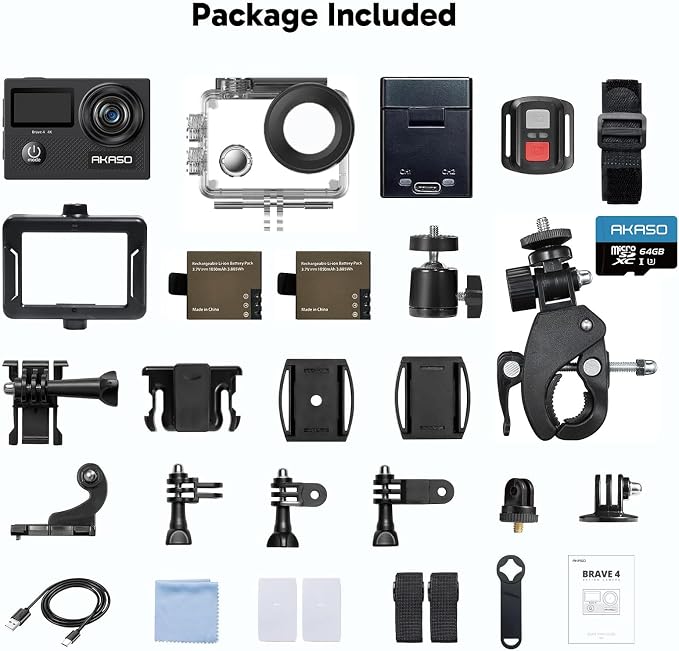 AKASO Brave 4 Action Camera 4K 30fps - Image 9