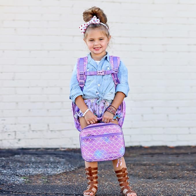 mibasies Girls Backpack 5-8: Lightweight Kids Backpacks - Image 5