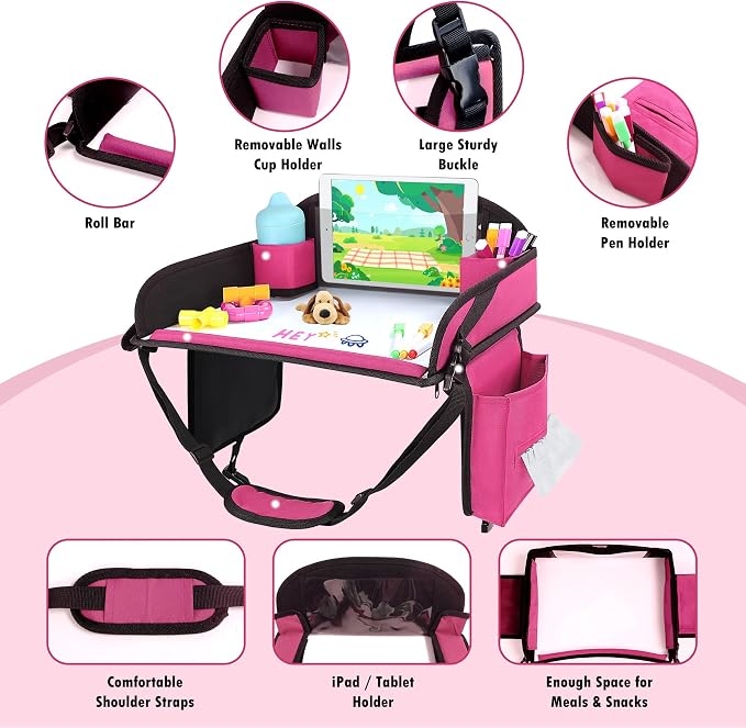 Kids Travel Tray for Airplane - Image 4