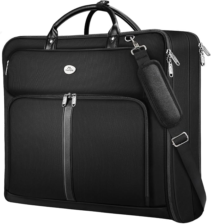 MATEIN Mens Garment Bags for travel, Large Travel Suit Bag Up to 7 Suits - Image 9