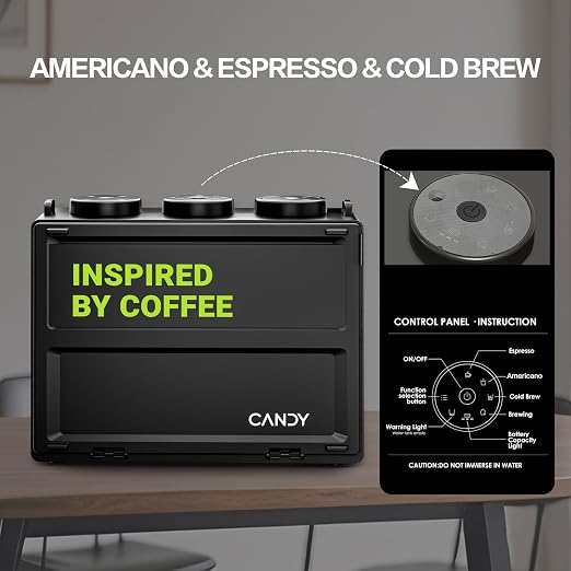 Candy™ Portable Espresso Coffee Maker - Image 7