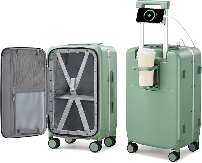 Hanke 20 Inch Carry On Luggage by Hanke