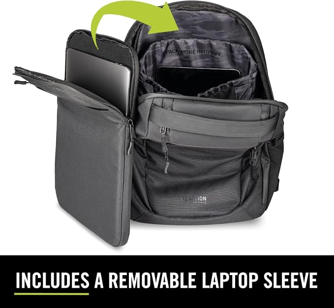 Kenneth Cole REACTION Abrasion-Resistant Parker Laptop Backpack - Image 2