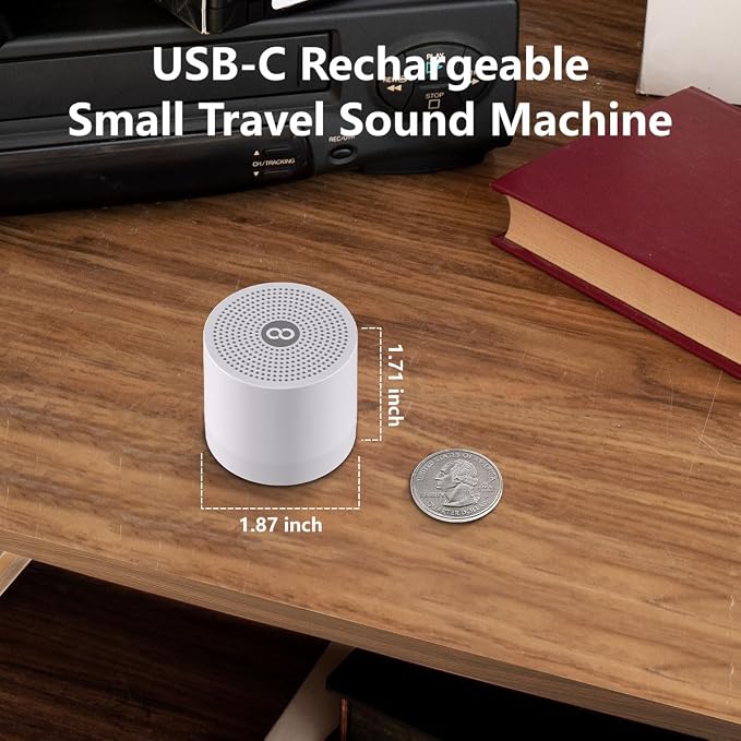 Portable Baby Sound Machine Mini White Noise Machine - Image 7