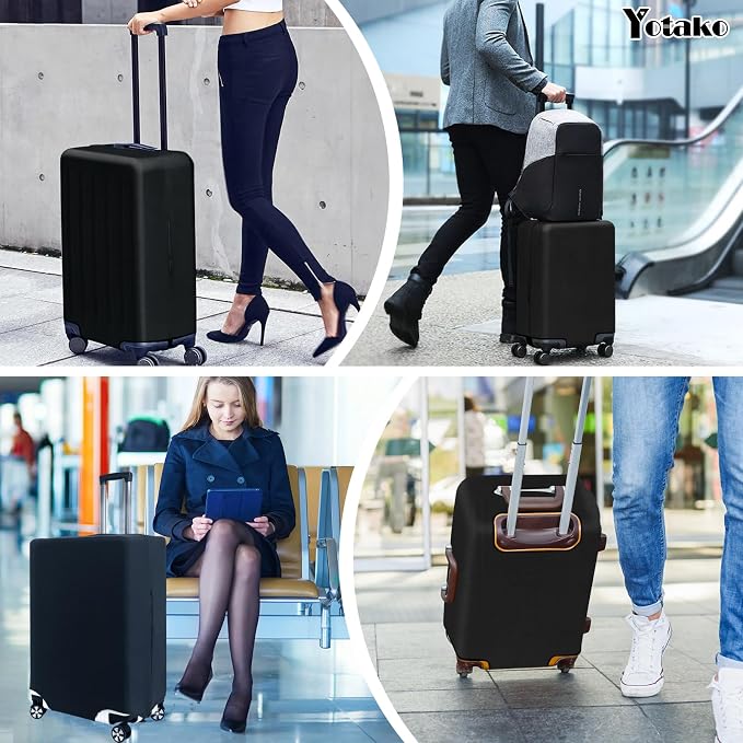 Yotako Luggage Cover, Thicker Luggage Protector Elastic Suitcase Cover Protector - Image 7