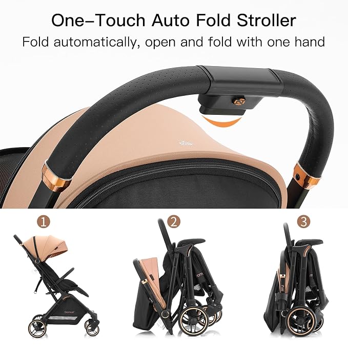 Gravity Folding Baby Stroller - Image 2