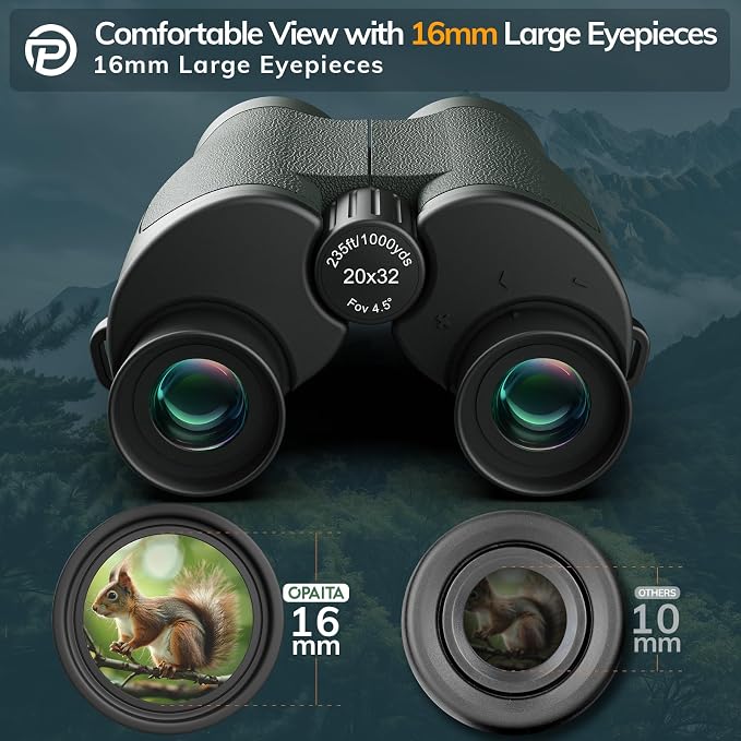 20x32 Compact Binoculars for Bird Watching - Image 4