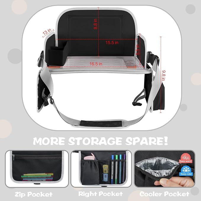 MENZOKE Car Seat Tray for Kids - Image 6