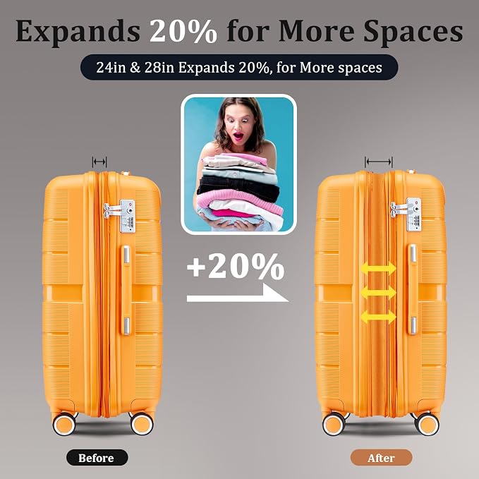 4-Piece Hardshell Luggage Set - Image 2