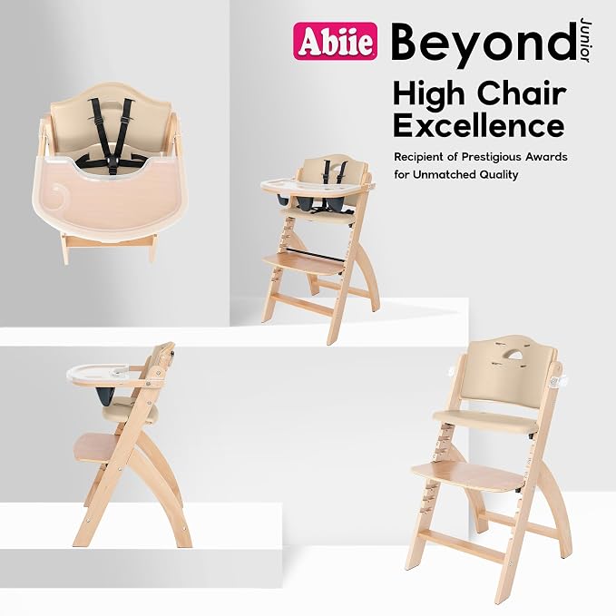Abiie Beyond Junior Wooden High Chair - Image 6