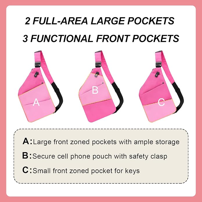 Anti Theft Crossbody Travel Bags - Image 6