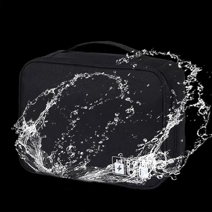 Cable Organizer bag for women or men, Electronic Accessories Carry Case - Image 6