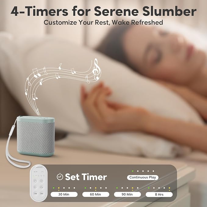 Portable White Noise Machine for Sleeping, Travel & Hotel - Image 6