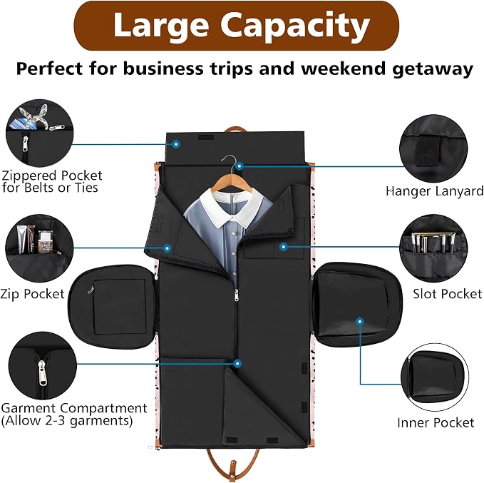 Convertible Garment Duffel Bag for Travel - Image 3