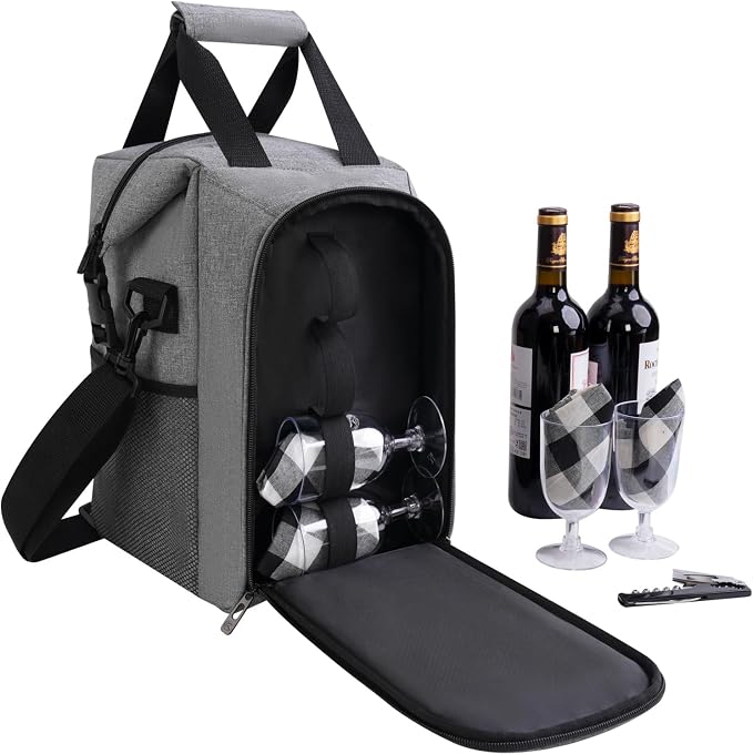 ALLCAMP 4 Bottle Wine Gift Bag by ALLCAMPOUTDOORGEAR